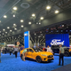 Ford Motor Company’s display at the 2022 North American International Auto Show.